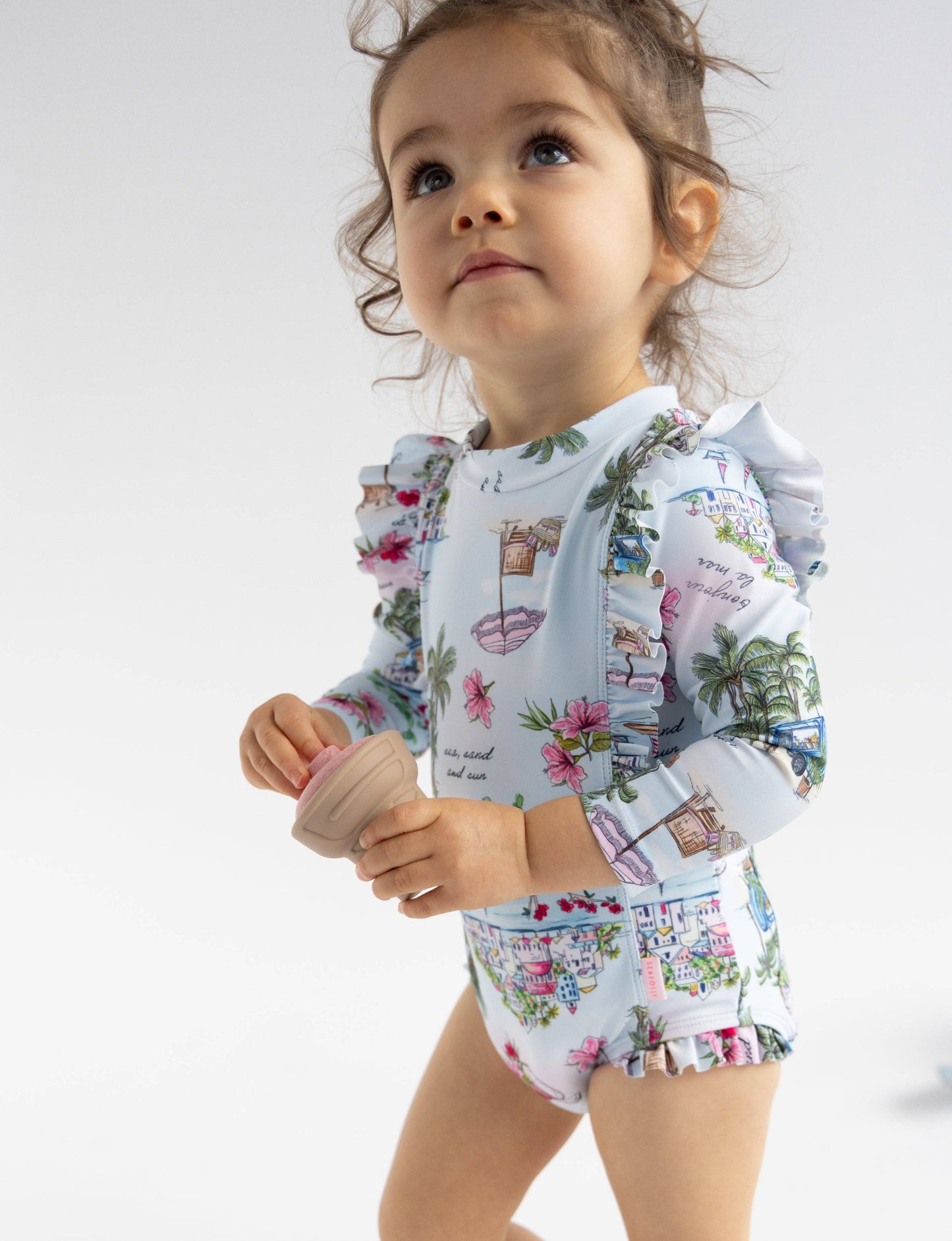 Secret Vacay Frill Sunsuit - Secret Vacay