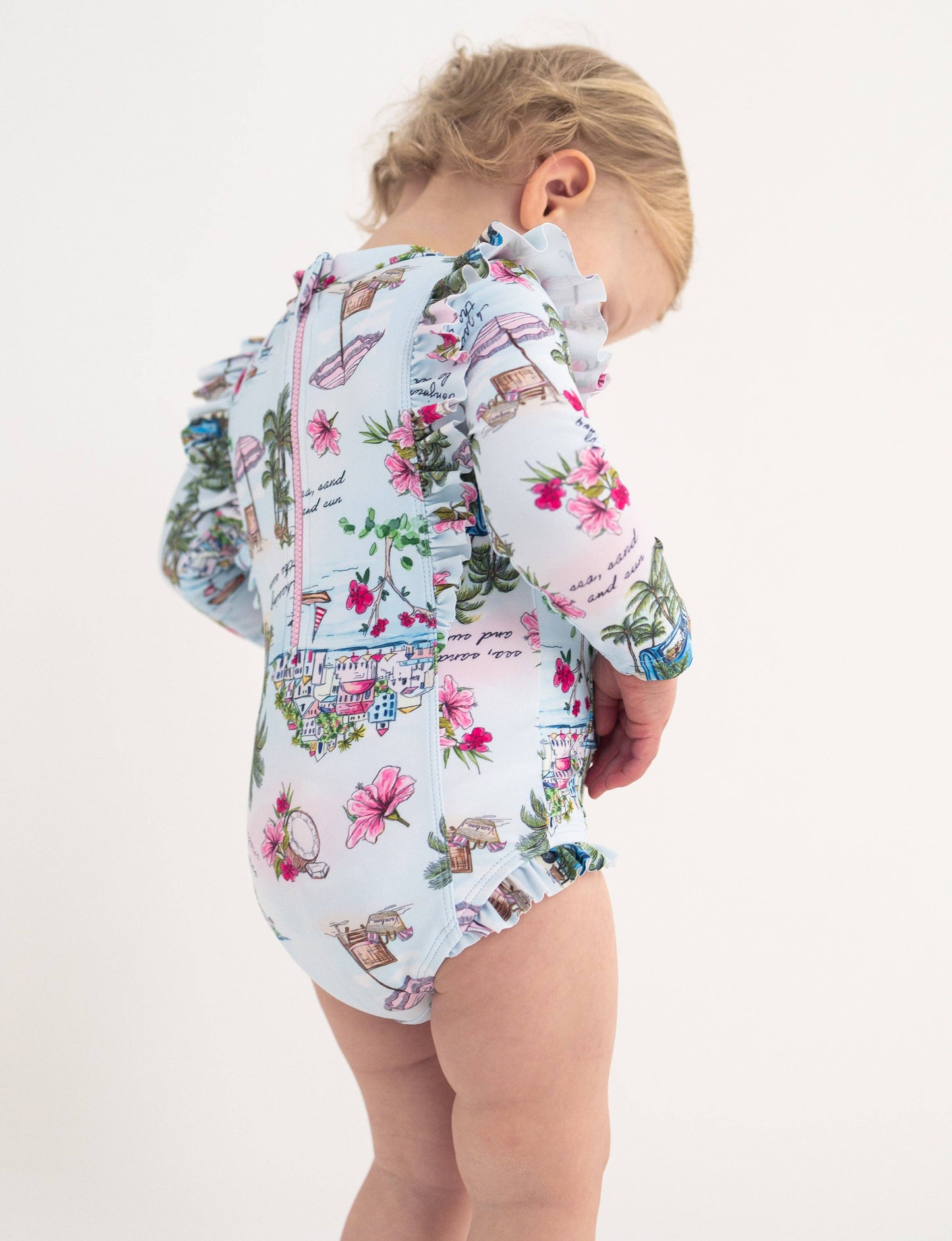 Secret Vacay Frill Sunsuit - Secret Vacay