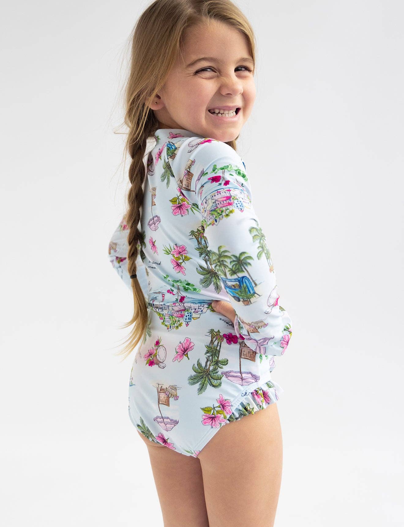 Secret Vacay Zip Front Sunsuit - Secret Vacay