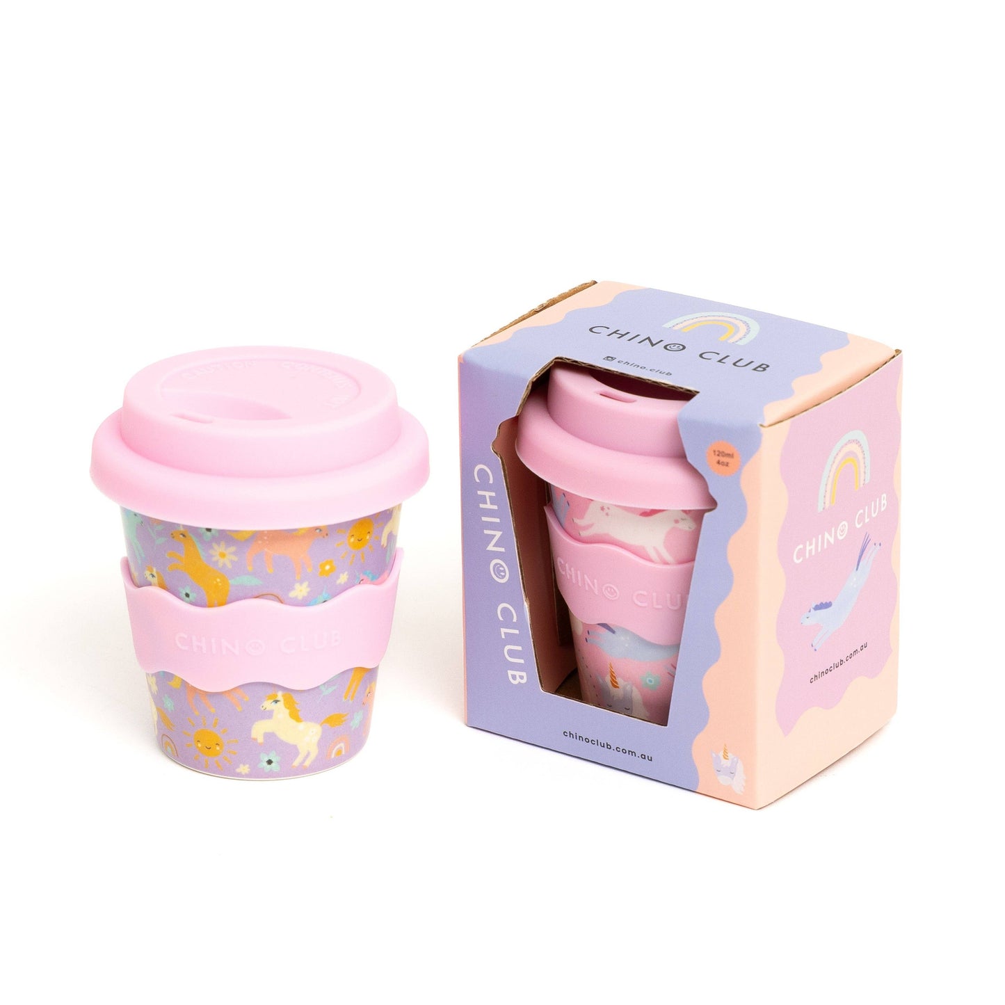 Purple Unicorn Babychino Cup 120ml