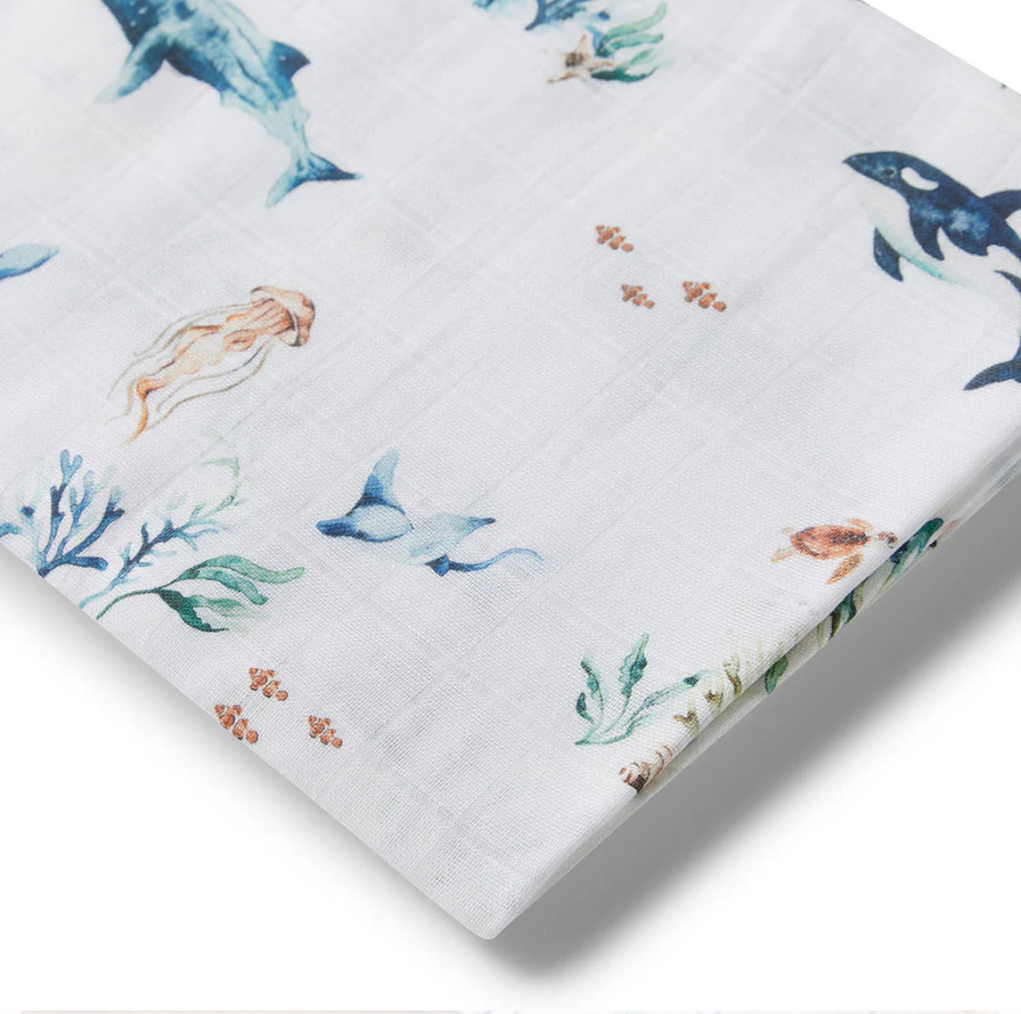 Ocean Organic Muslin Wrap