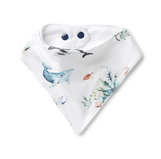 Ocean Organic Dribble Bib