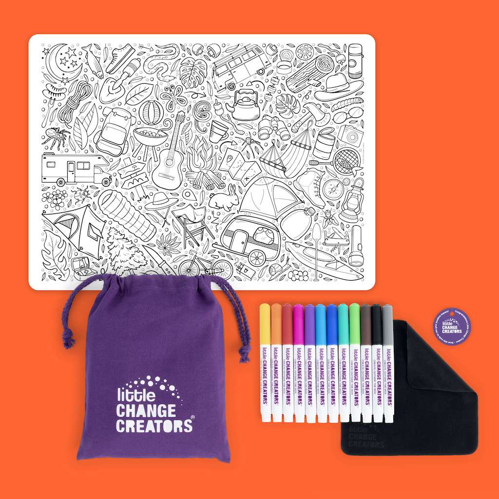 Outback Reusable Colouring + Doodle Mat