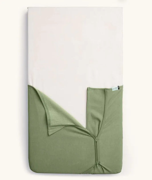 NEW Moss Baby Tuck Sheet - Cot