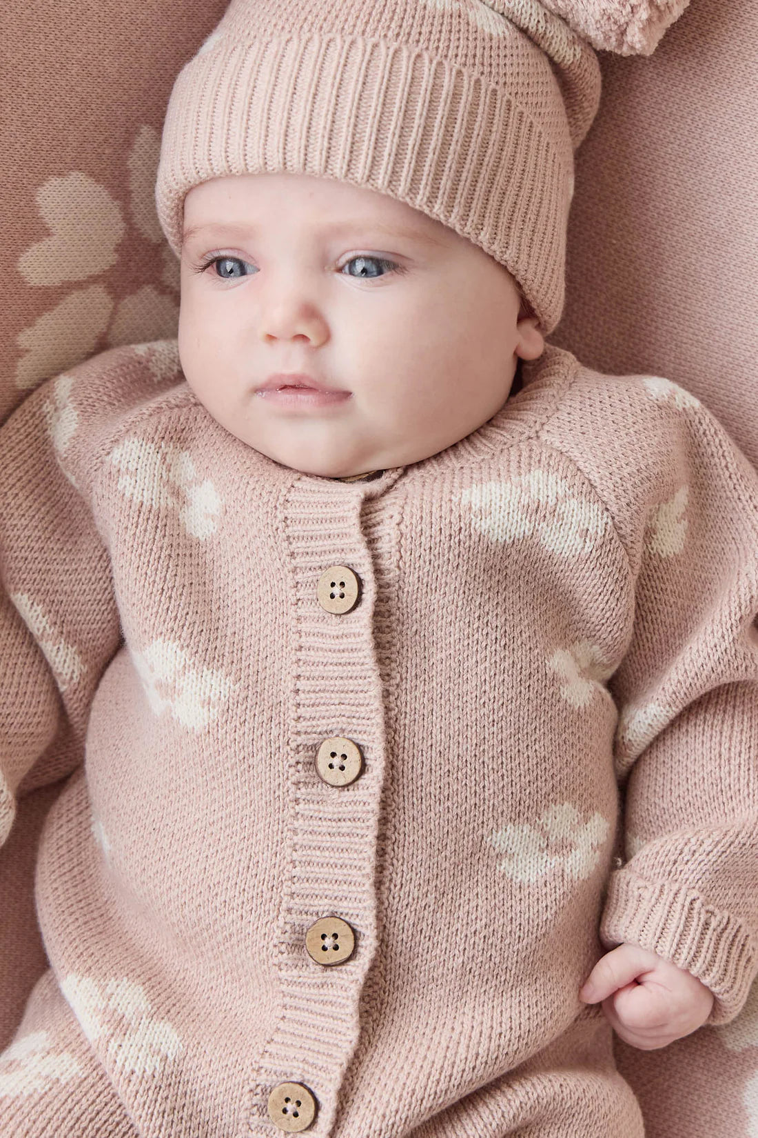 Camille Onepiece - Frankie Knit Rose