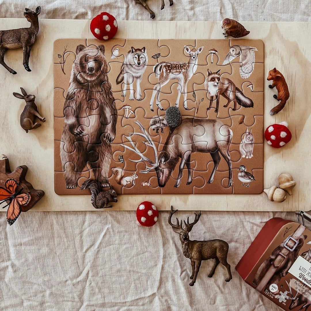 Woodland “Take Me With You” Puzzle