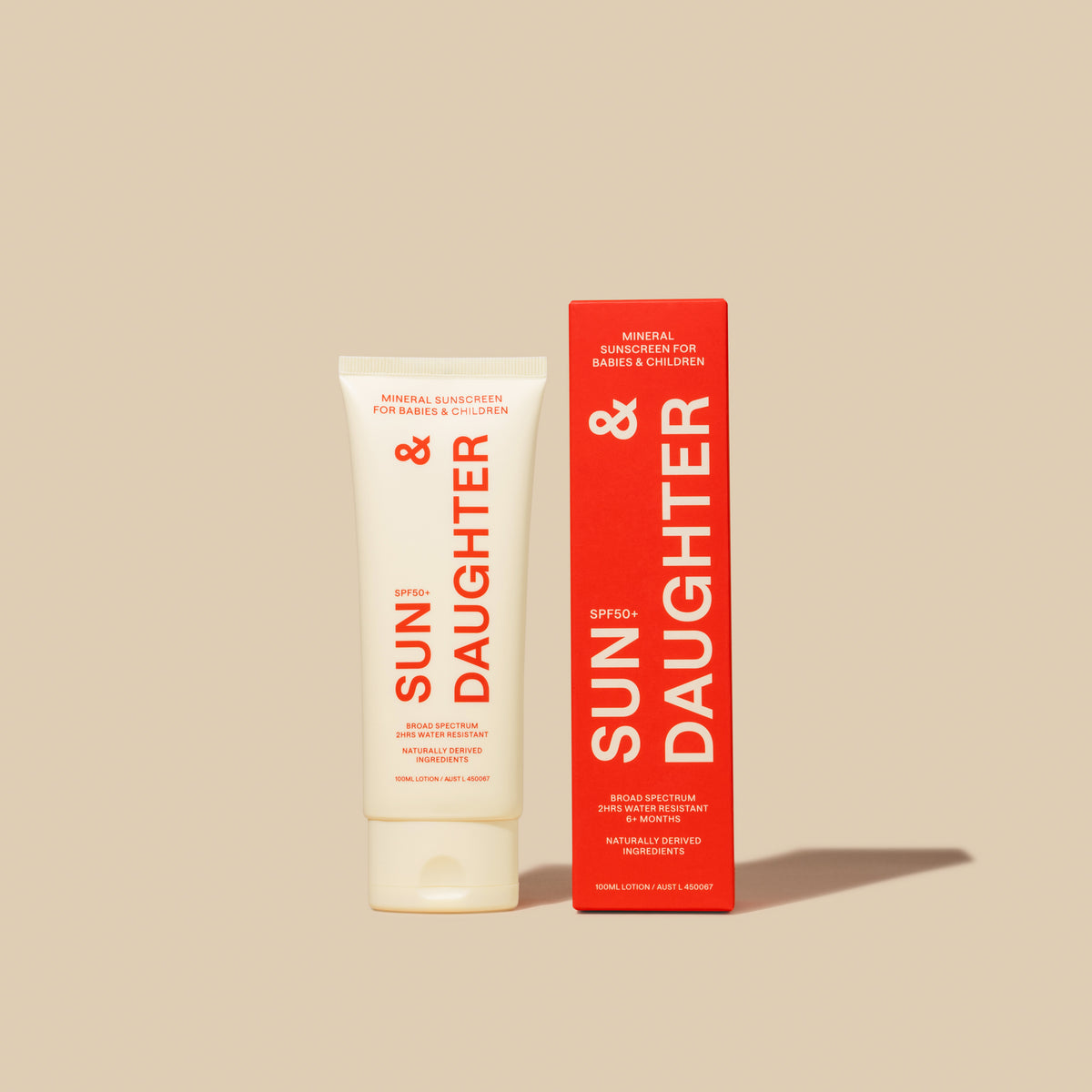 Sun & Daughter SPF50+ Mineral Sunscreen Babies & Children