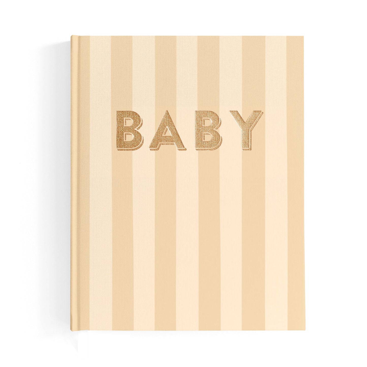 Baby Book Coffee Stripe