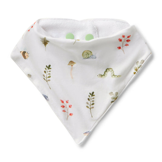 Garden Friends Organic Dribble Bib