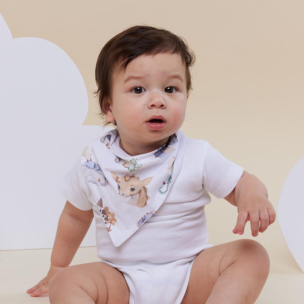 Dragon Organic Dribble Bib