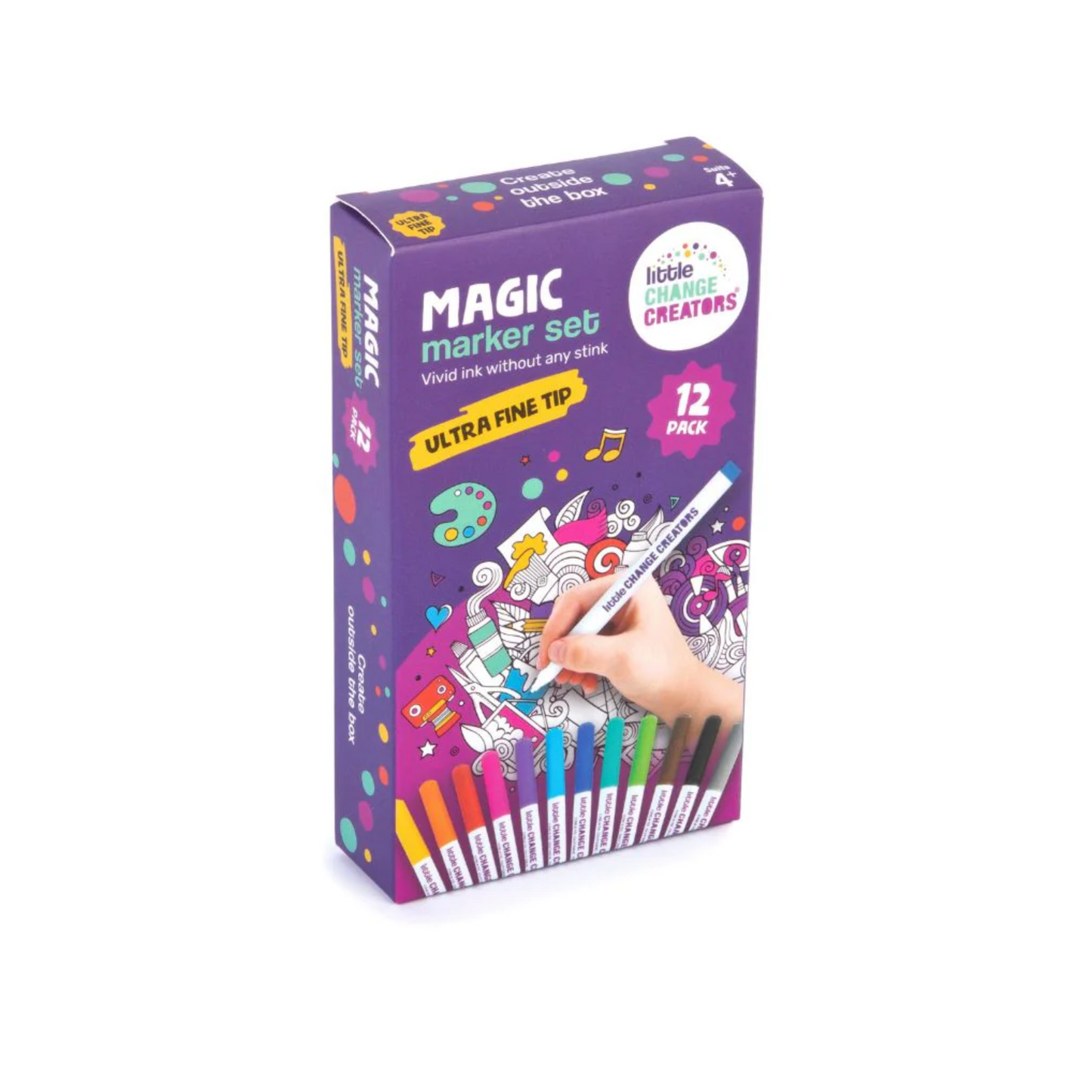 Magic Markers - Ultra Fine Felt Tip Colouring Pens