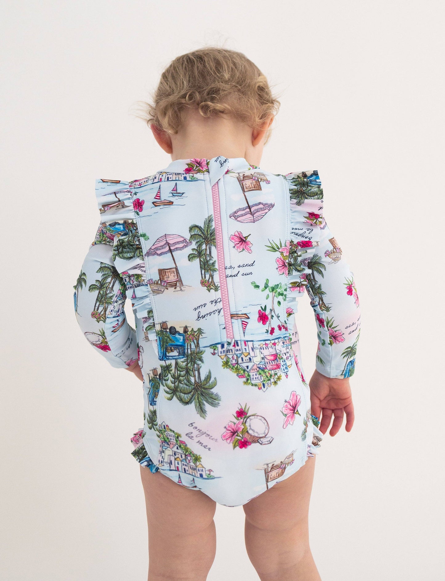 Secret Vacay Frill Sunsuit - Secret Vacay