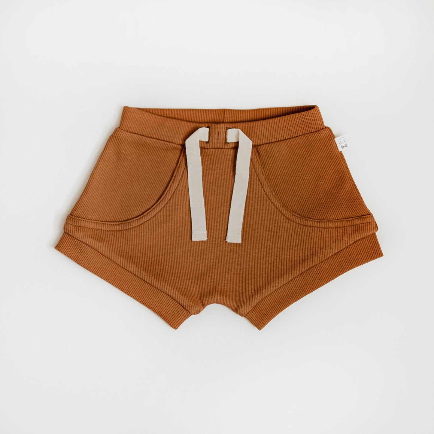 Chestnut Organic Baby Shorts