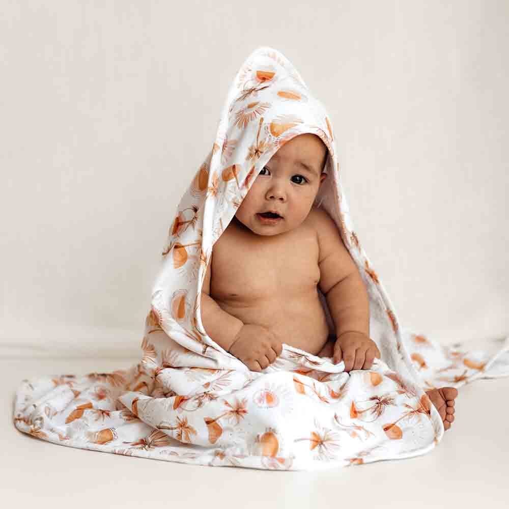 Paradise Organic Hooded Baby Towel